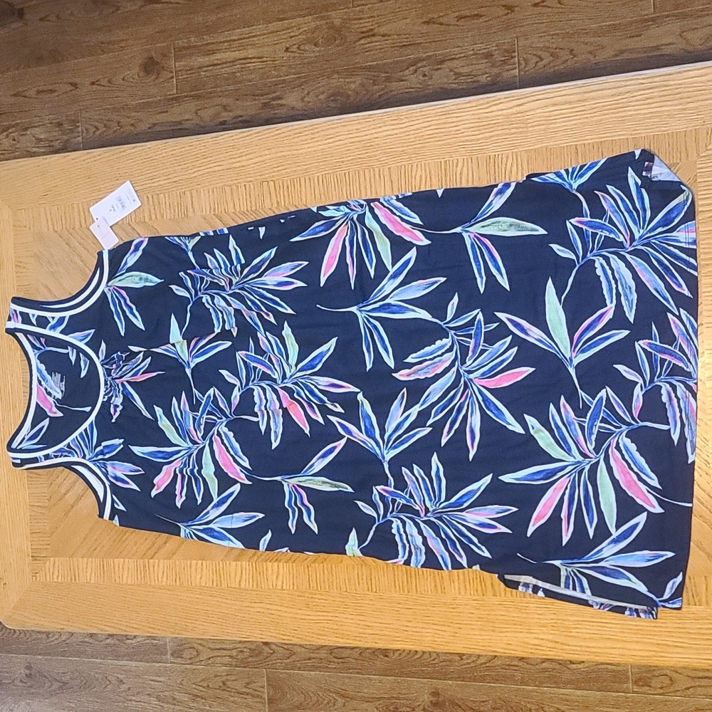 Secret Treasures Women's Sleep Knit Sleeveless Midi Lounger Dress Size Small